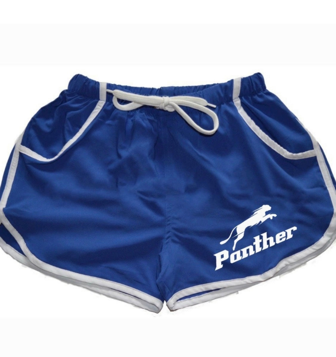 Classic Women's Gym Shorts with Draw Cord and Contrast Trim - Panther®