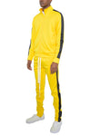 SINGLE STRIPE SOLID TRACK SUIT