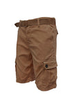 Weiv Mens Belted Cargo Shorts with Belt - Panther®