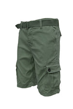 Weiv Mens Belted Cargo Shorts with Belt - Panther®