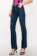 PLUS SIZE - HIGH RISE SKINNY BOOTCUT JEANS - Panther®