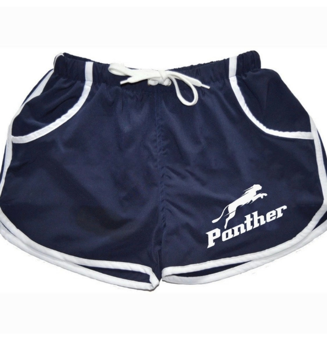 Classic Women's Gym Shorts with Draw Cord and Contrast Trim - Panther®