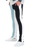 TWO TONE COLOR BLOCK TRACK PANT JOGGER - Image #15