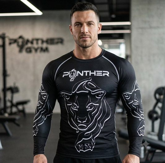 Panther Unisex Sports Long Sleeves Shirt: be ready for full power