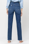 Super High Rise Straight Leg Jeans - Panther®