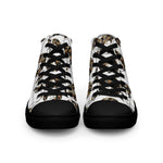 Women’s high top canvas shoes