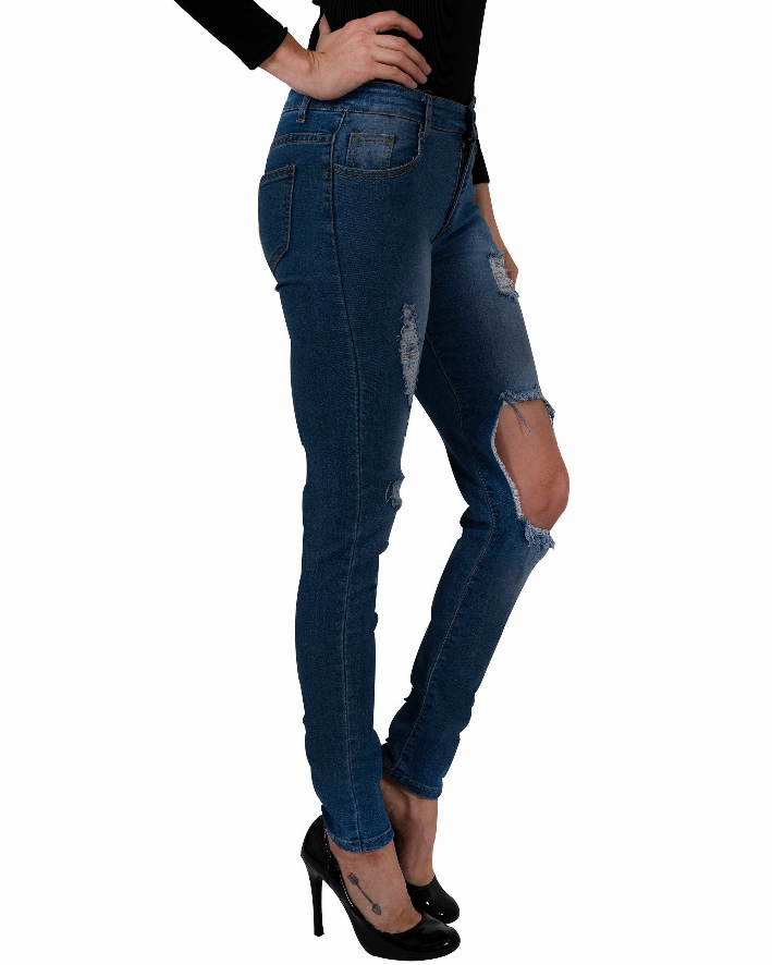 Usher Distressed Jeans - Panther®