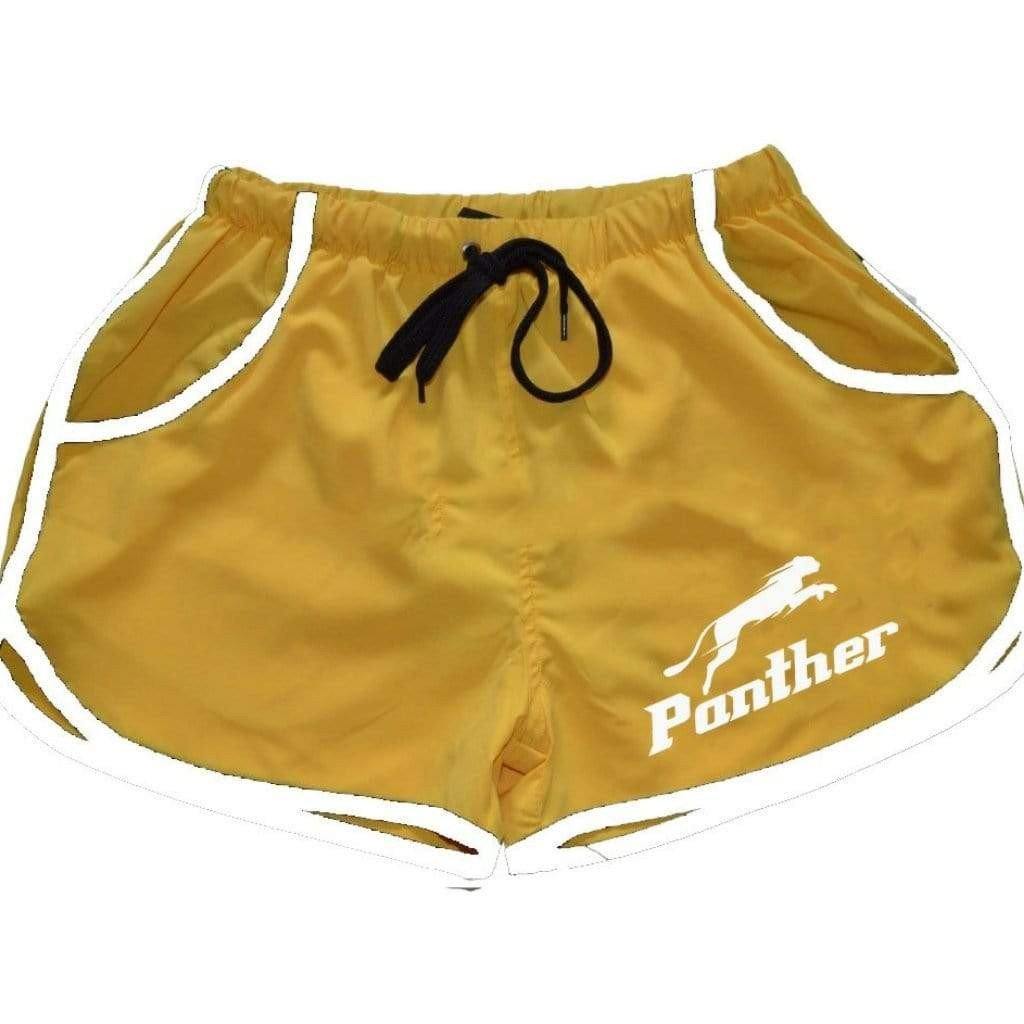 Classic Women's Gym Shorts with Draw Cord and Contrast Trim - Panther®