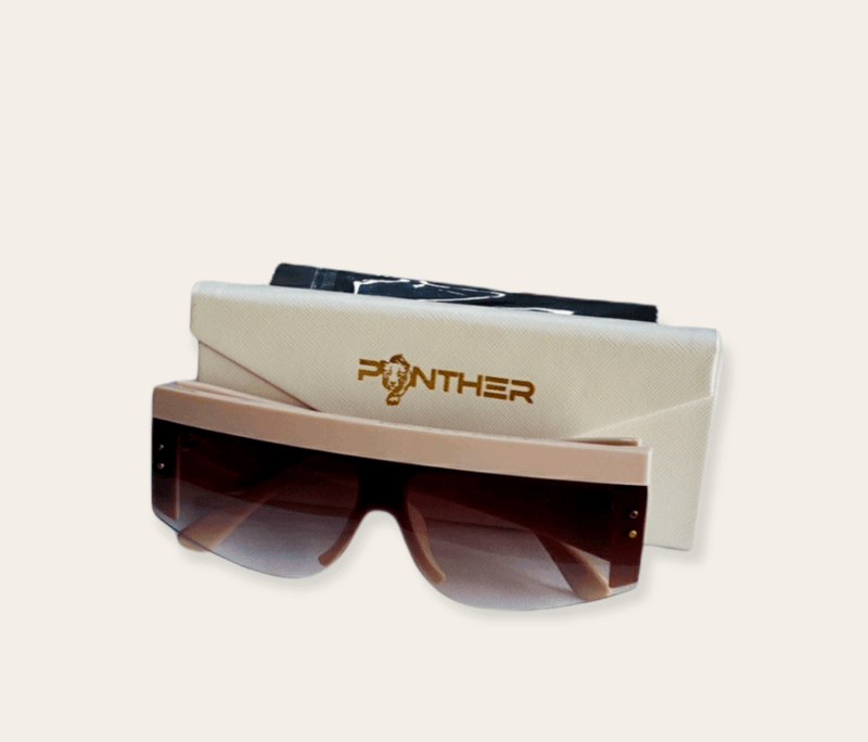 Panther Gafas de sol unisex de moda con estuche