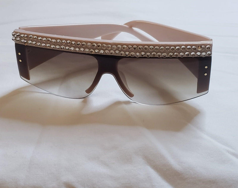 Gafas de sol unisex con diamantes